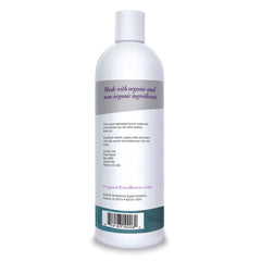 Organic Excellence Wild Mint Conditioner application scene emphasizes refreshing mint aroma.