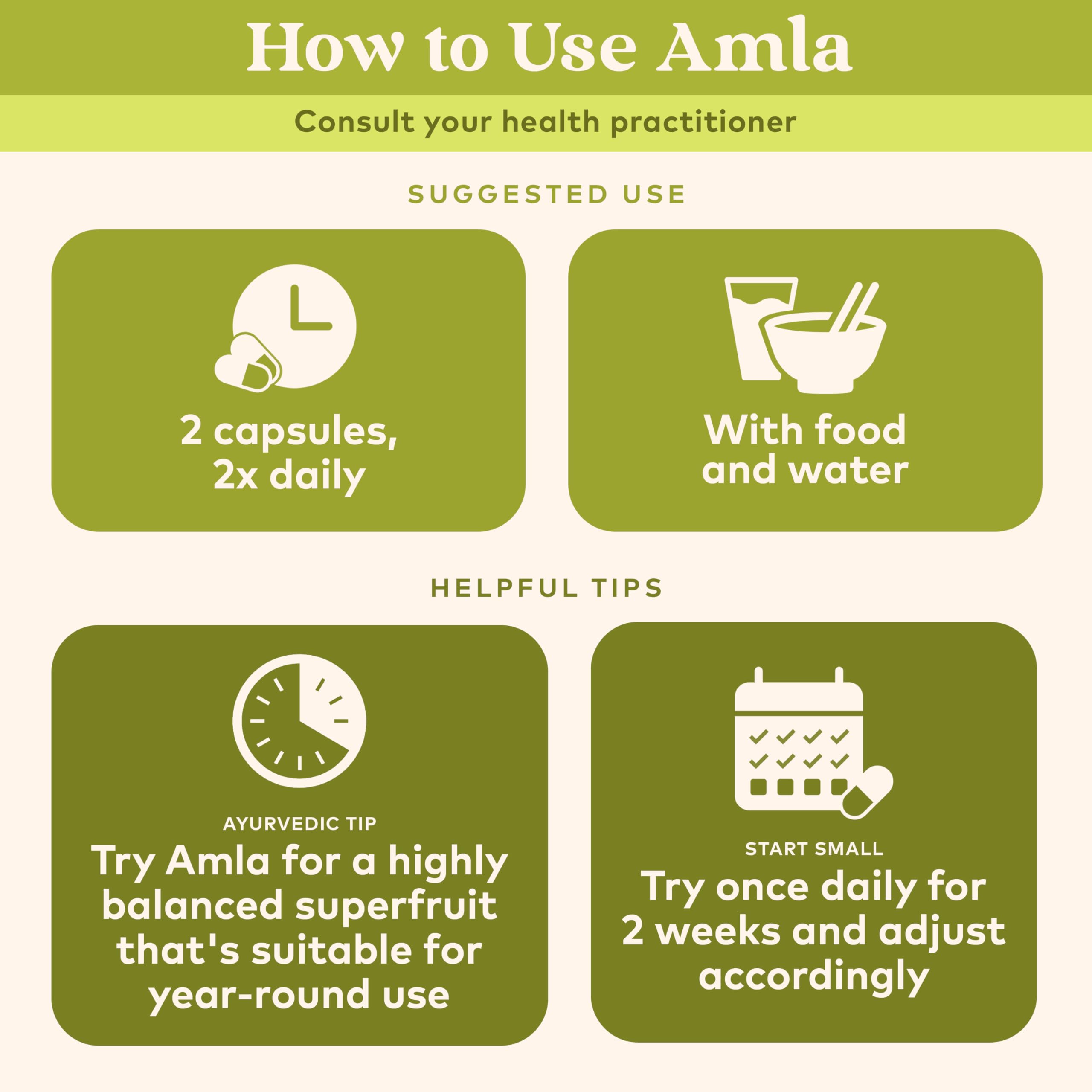 Organic India Amalaki label close-up highlighting purity seals for trusted ingredients.