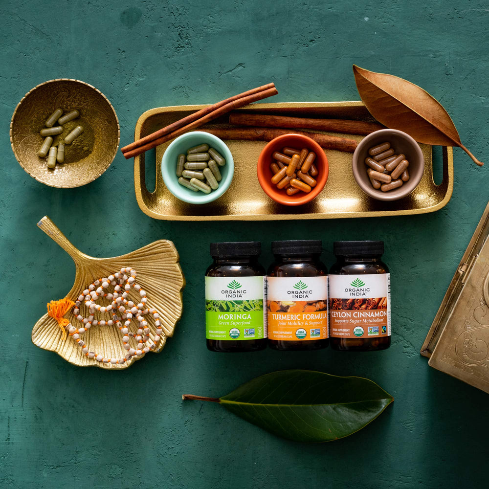 ORGANIC INDIA cinnamon tea pairing idea for daily ritual