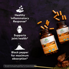 Organic India Organic Trikatu ingredients label highlights absorption