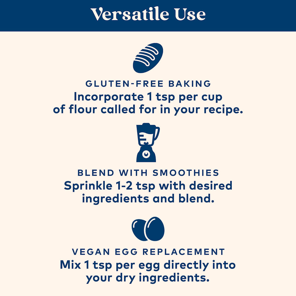 Organic India psyllium husk powder serving scoop for easy dosing with fiber supplement