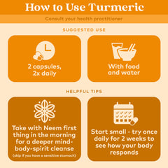 Organic India Turmeric Curcumin bottle pour for easy dosing