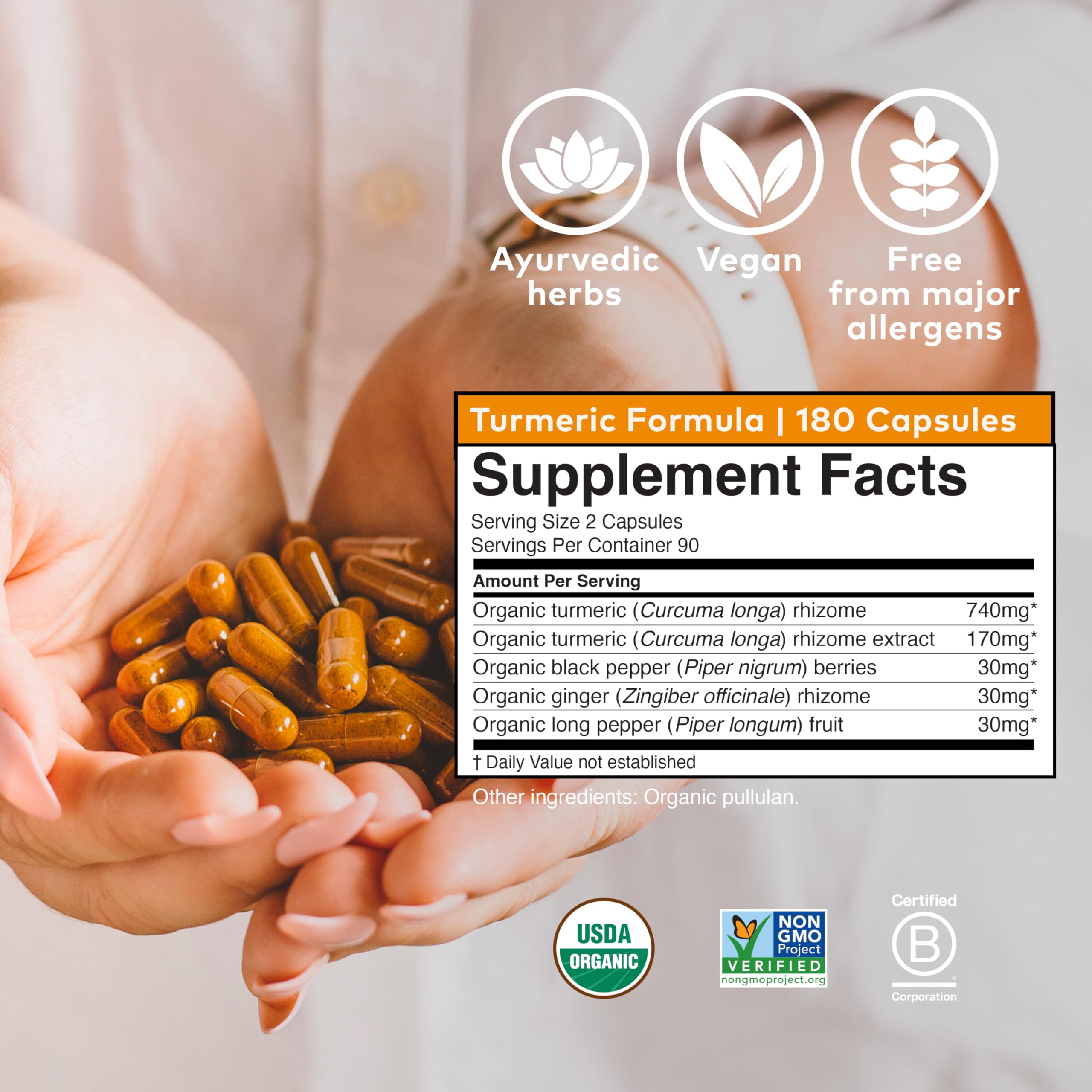 Organic India Turmeric Curcumin - Joint Mobility & Immune Support, USD ...