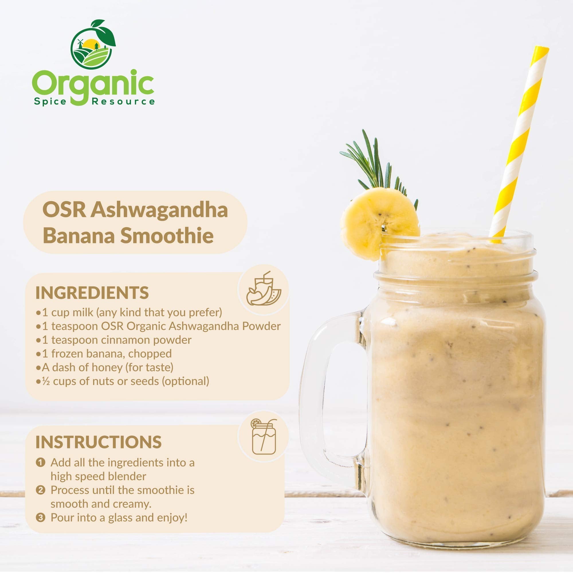 Organic Spice Resource Ashwagandha yogurt-bowl pairing enhances breakfast ritual