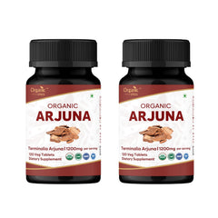 Organic Spree Arjuna bottle front with USDA Organic seal indicating quality