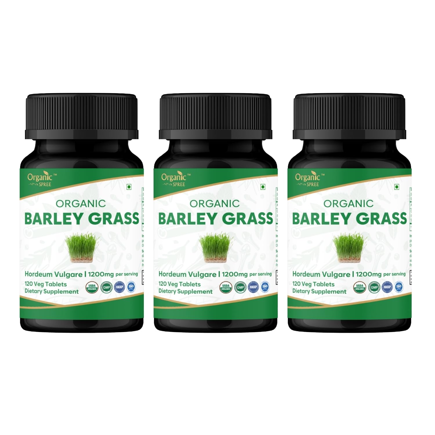 Organic Spree Barley Grass tablets close-up for everyday wellness support