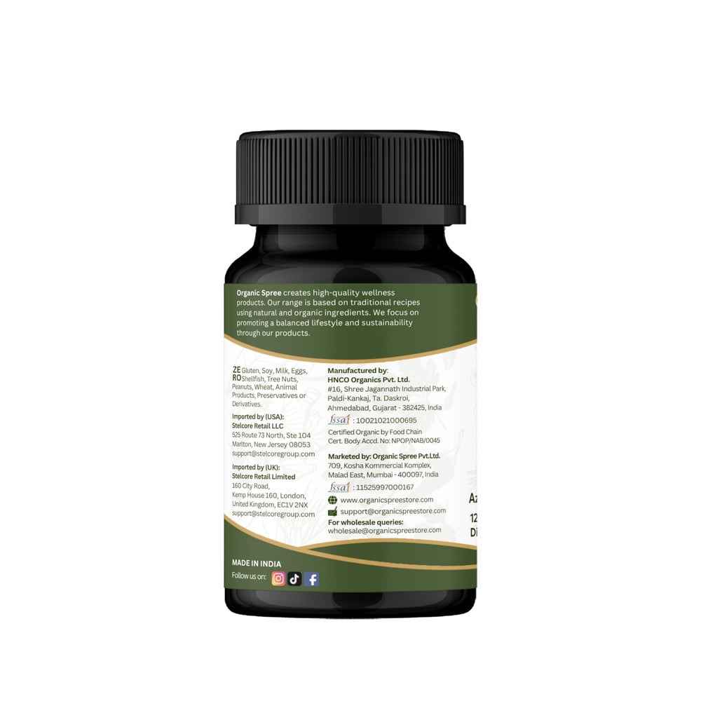Organic Spree Neem bottle with cap ready for everyday use in wellness routines