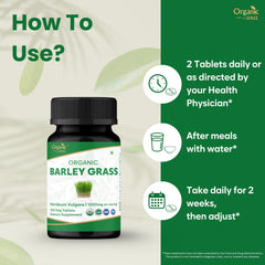 Organic Spree USDA Organic label emphasizes clean barley grass quality
