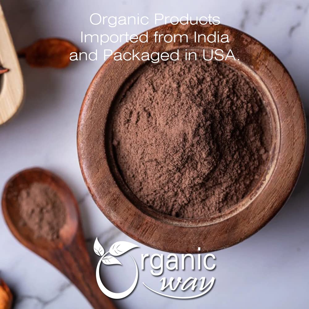 Organic Way arjuna bark powder DIY mixing for skincare rituals