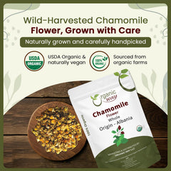 Organic Way chamomile dried flowers sachets demonstrate versatile scent-friendly accents for sachet projects.