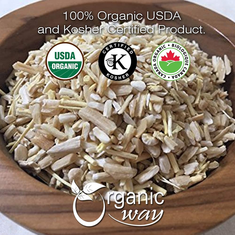 Organic Way Shatavari kosher certified seal signals trusted sourcing.