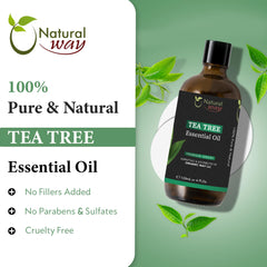 Organic Way Tea Tree Oil diffuser ready for refreshing room aroma.