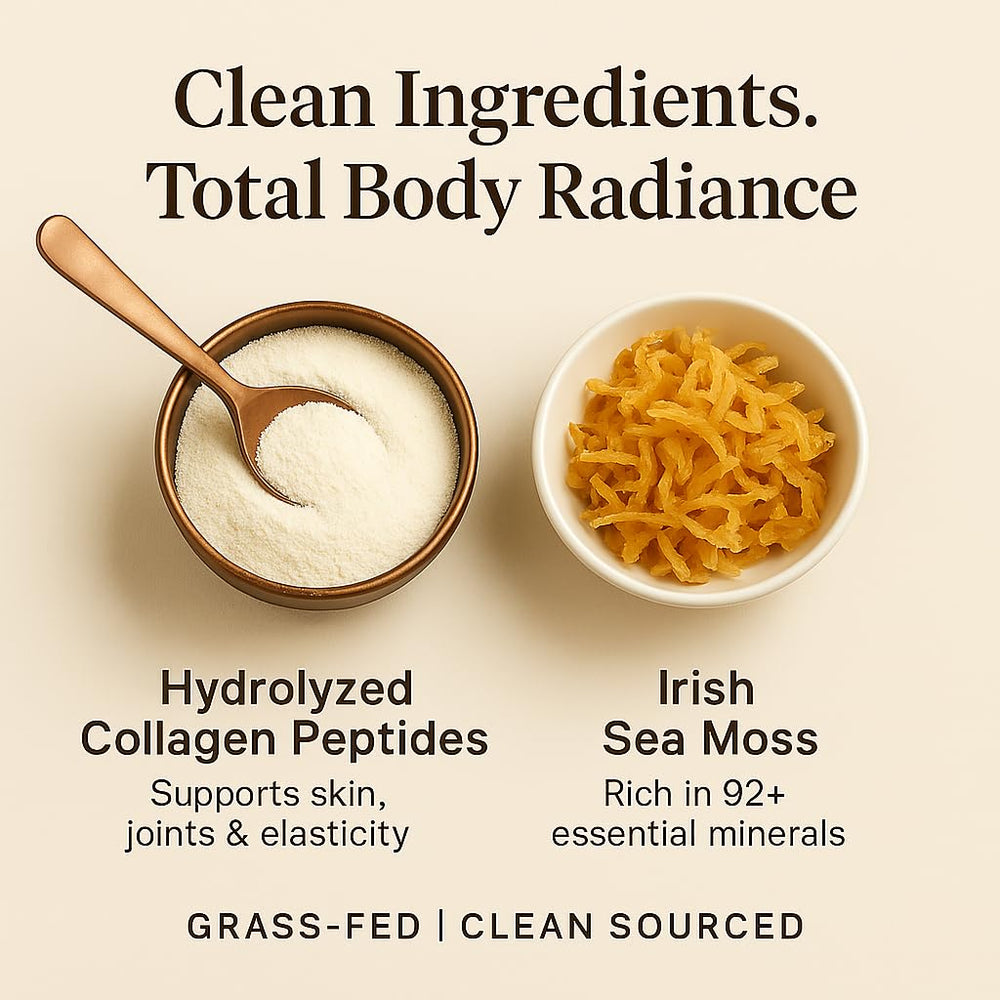 Organics Nature Irish Sea Moss and collagen blend enriched with minerals for vitality