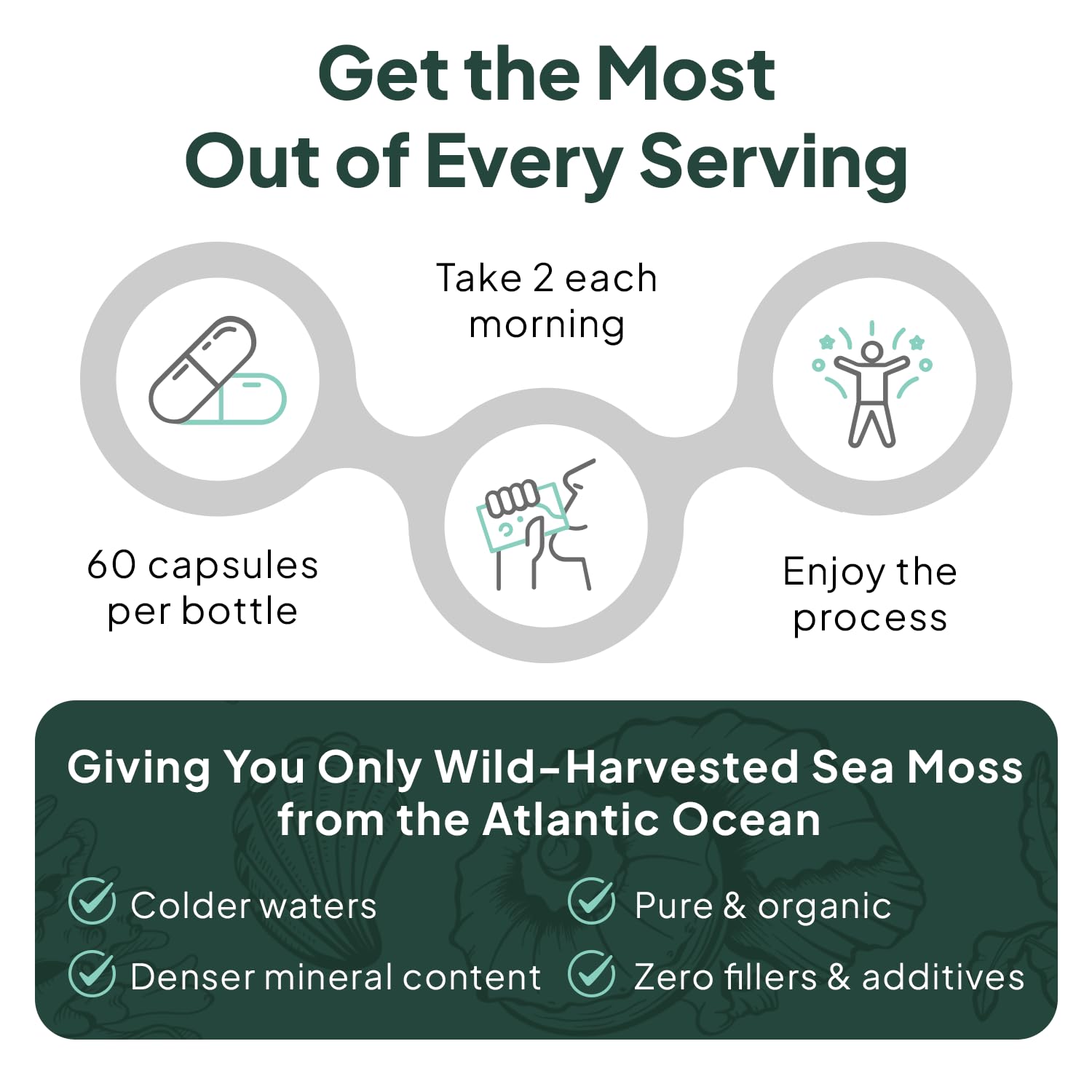 Organics Ocean energy-boosting daily supplement for men and women