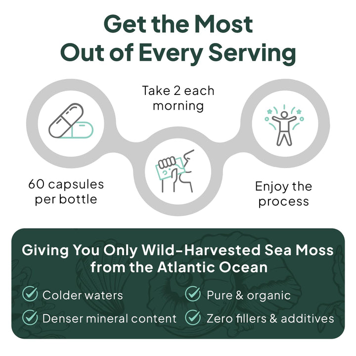 Organics Ocean energy-boosting daily supplement for men and women
