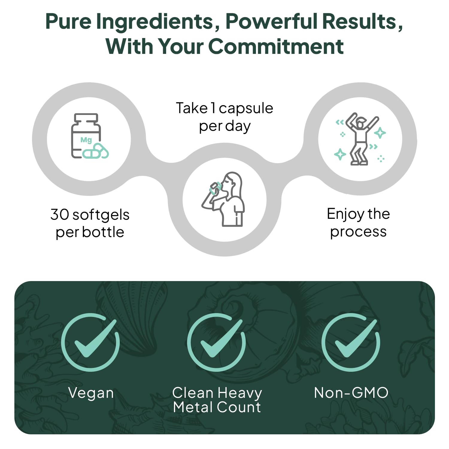 Organics Ocean vegetarian D3-K2 formula supports vegan wellness goals