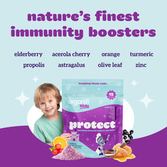 Organifi Kids Protect dissolves quickly when mixed with water for busy mornings.