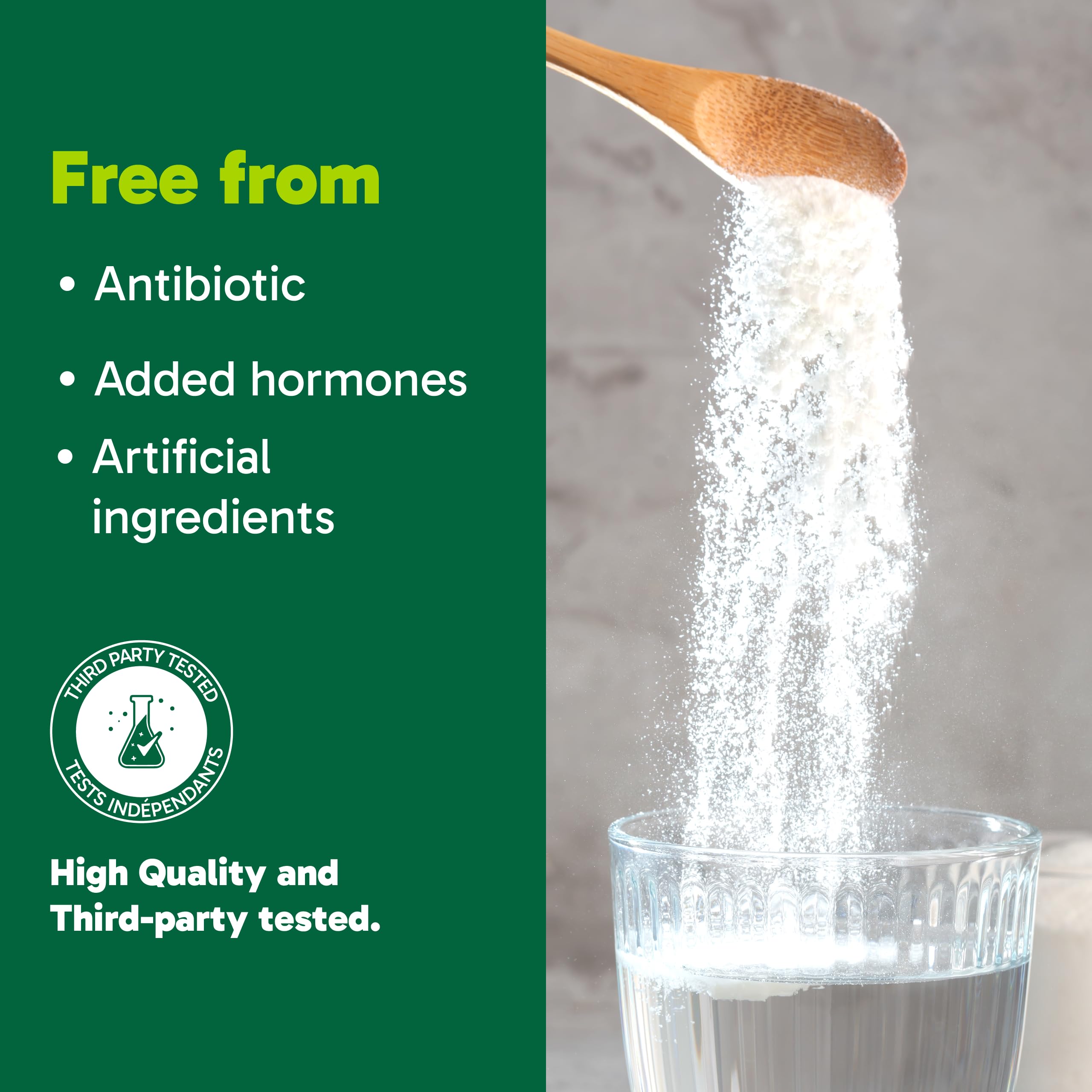 Organika Collagen Enhanced mixed into coffee for morning routine