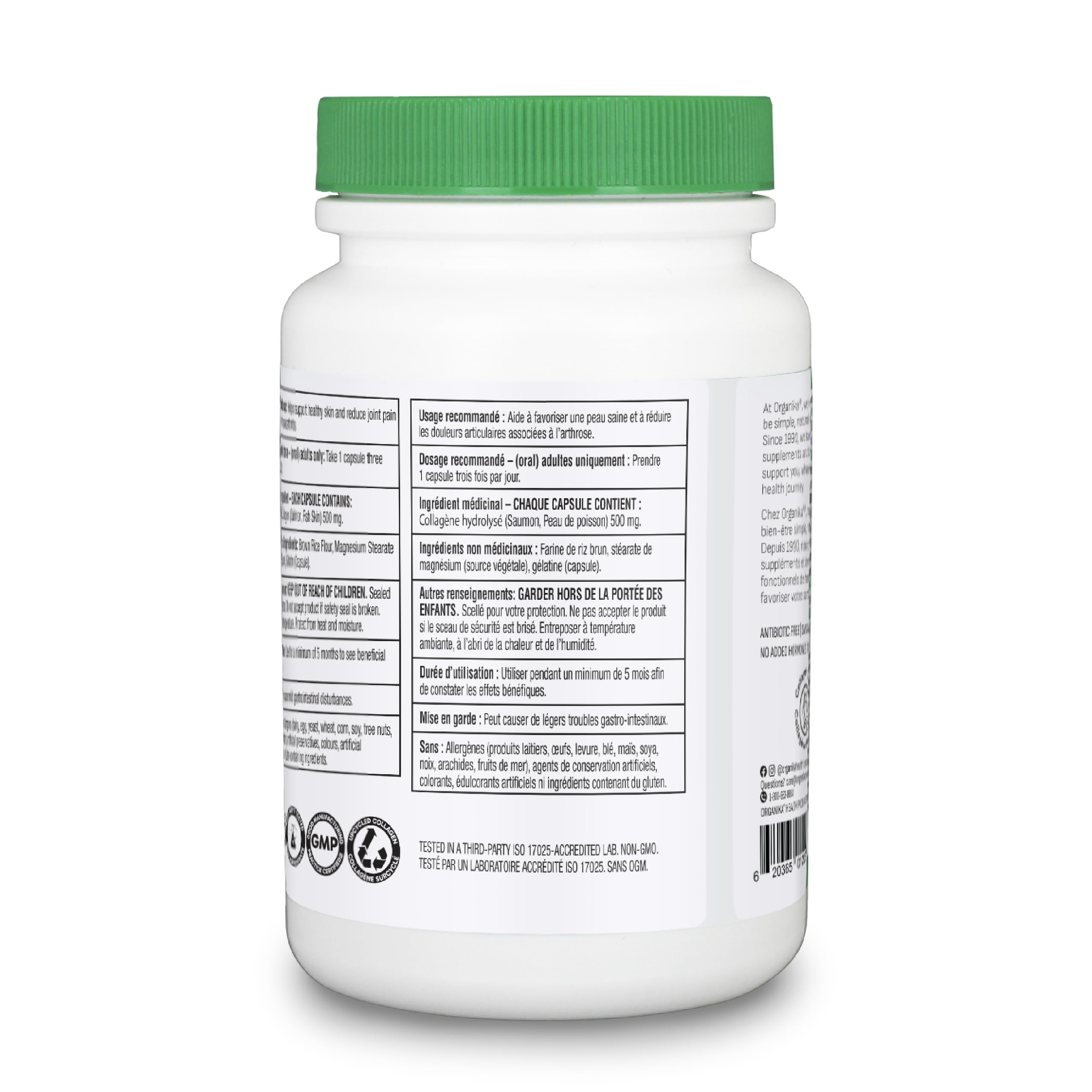 Organika Salmon Collagen wellness routine scene promotes a simple daily habit