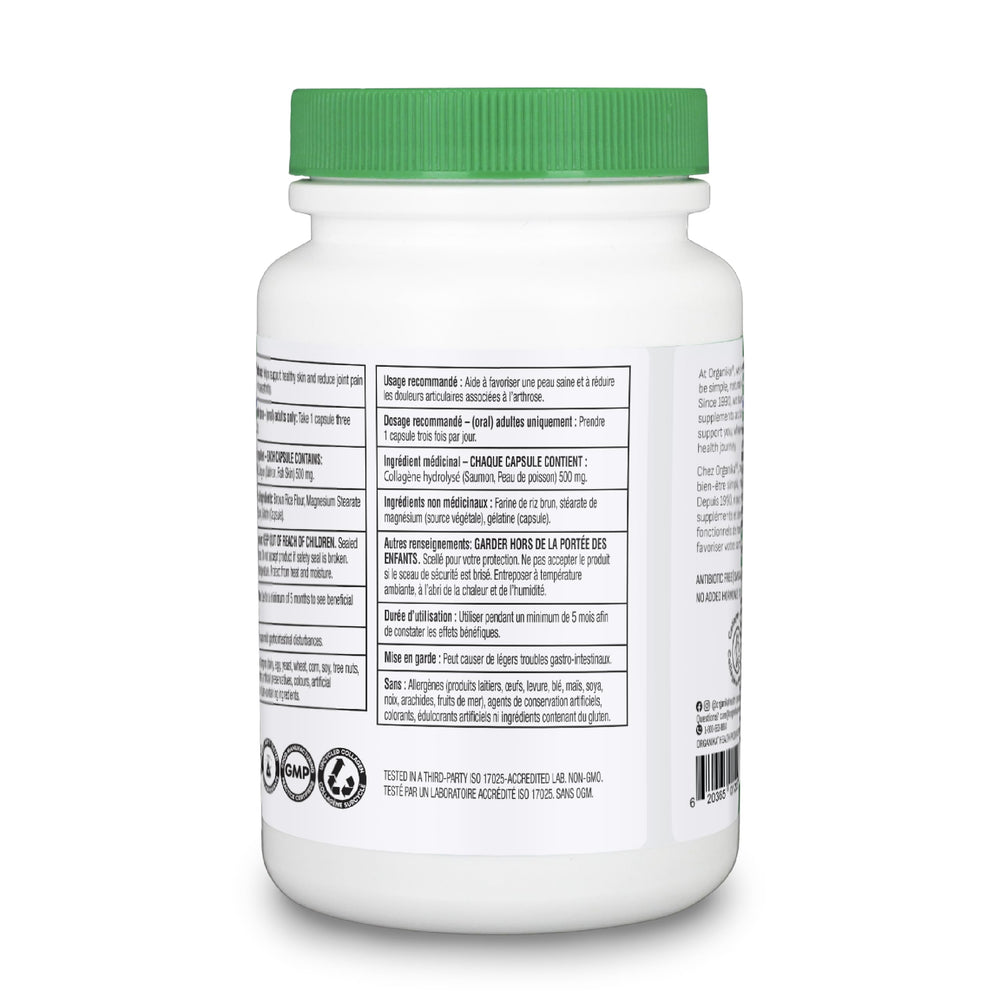 Organika Salmon Collagen wellness routine scene promotes a simple daily habit