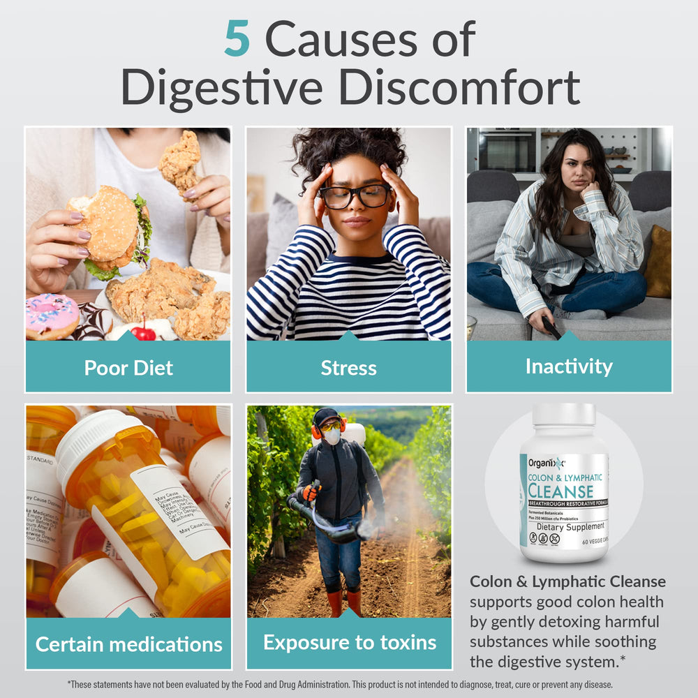 Organixx organic ingredients label communicates purity.