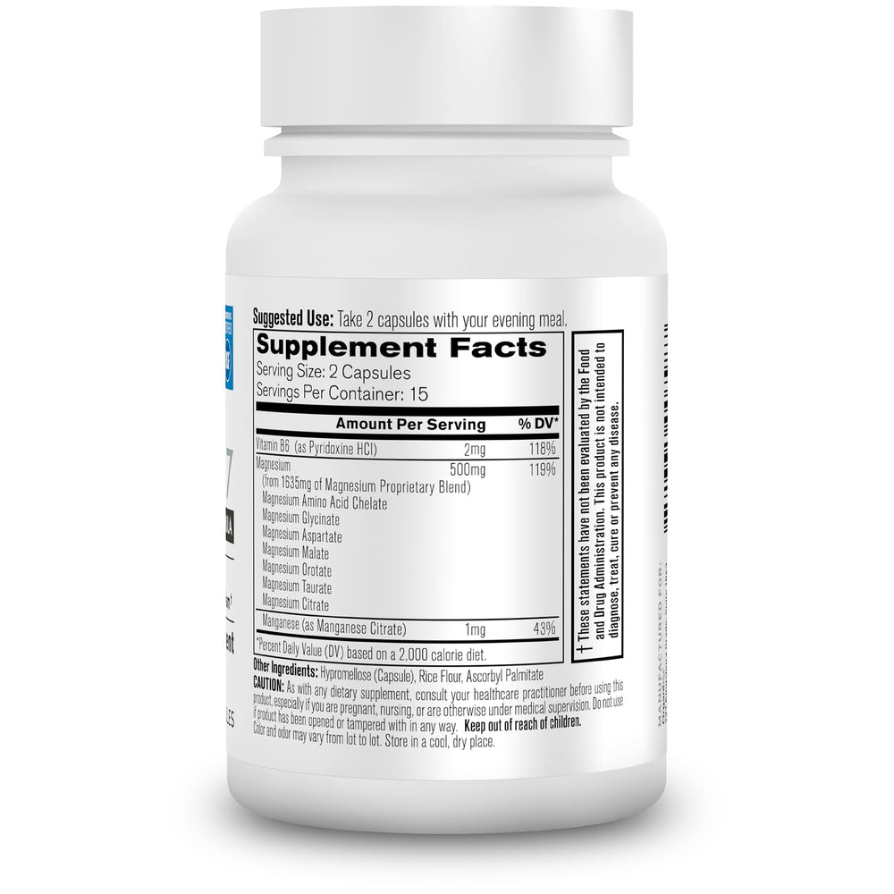 Organixx magnesium glycinate packaging highlights wellness-oriented benefits.