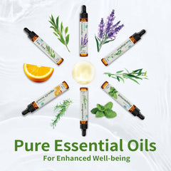 ORIENTLEAF Sweet orange oil bottle 6x10ml for mood brightness.