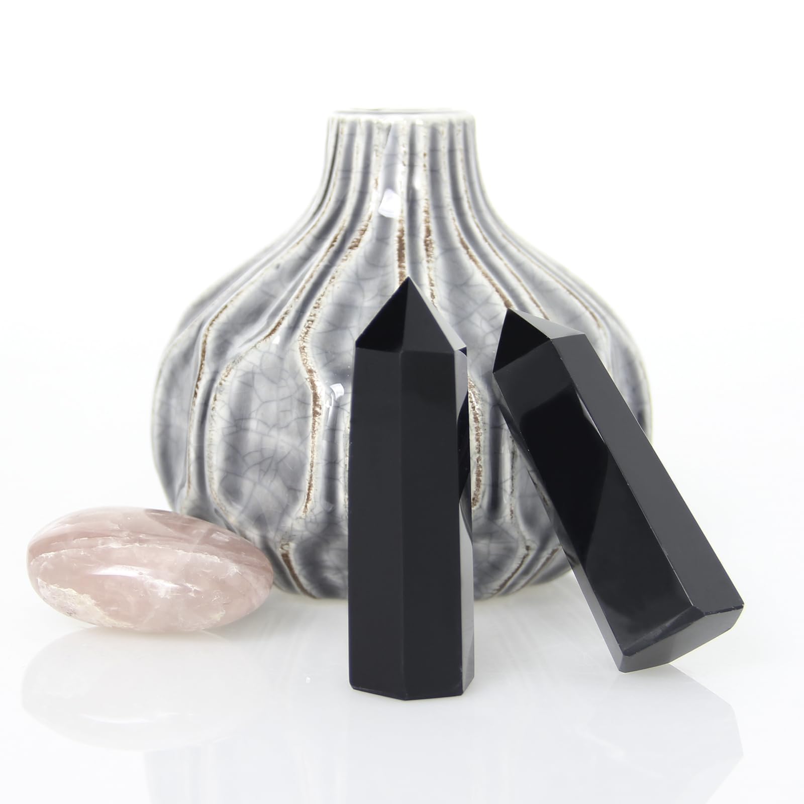 Orientrea Obsidian Wand gift box presentation for a thoughtful crystal gift.
