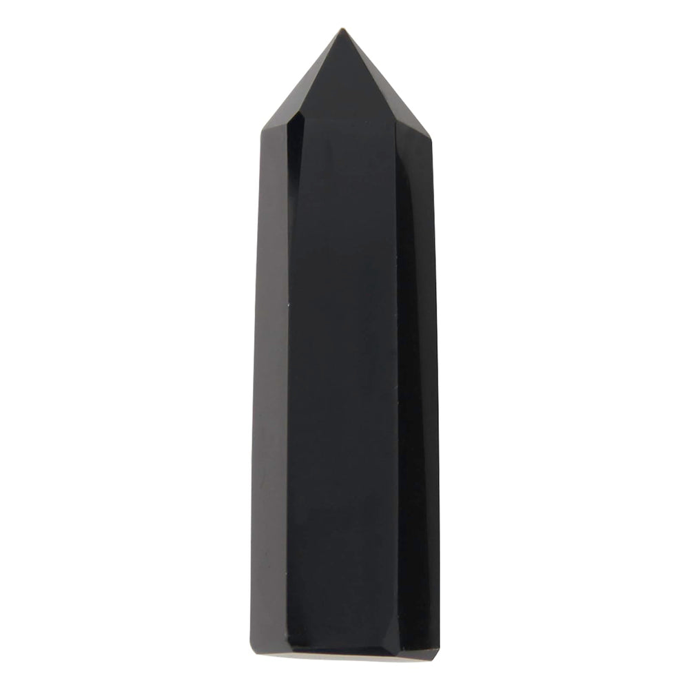Orientrea Obsidian Wand in hand highlighting comfortable grip for calm rituals.