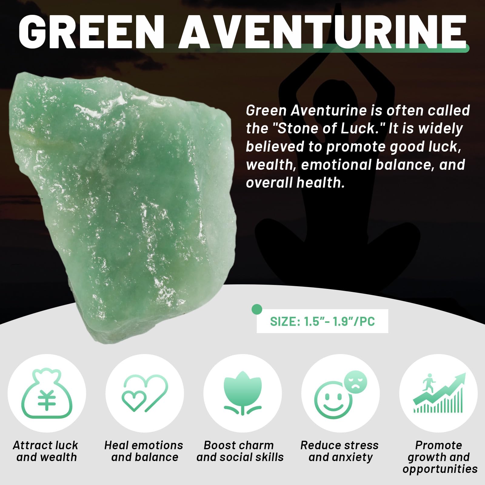 Orientrea raw clear quartz rough crystal for cleansing energy and amplifying other stones.