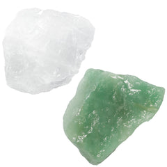 Orientrea raw green aventurine rough crystal for tumbling and décor; supports focus and opportunity.