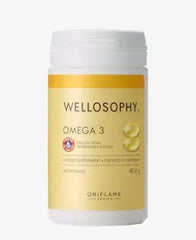 Oriflame Sweden Wellness Omega 3 Complete bottle for smooth skin and heart health