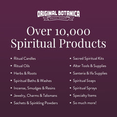 Original Botanica Crossing Oil suitable for bath rituals and purification practices.