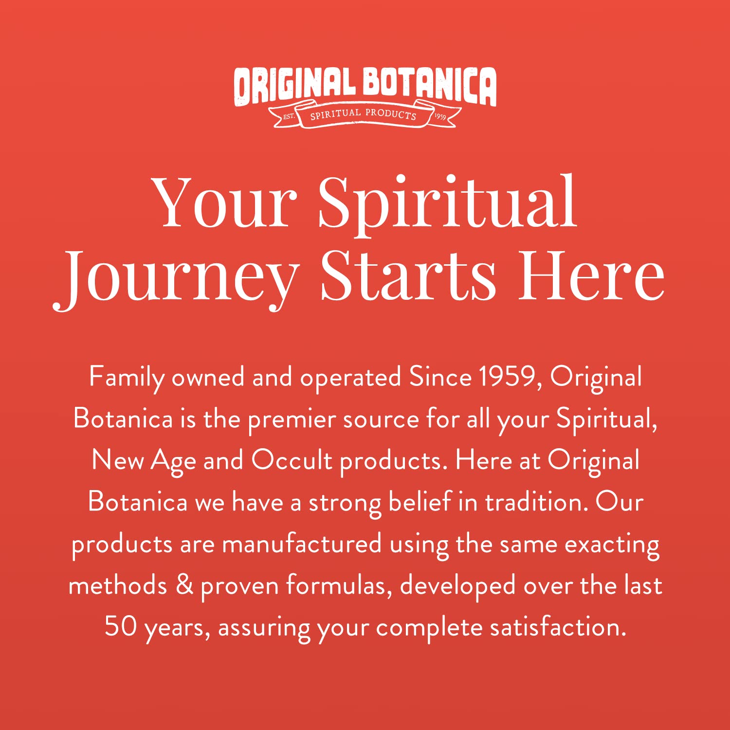 Original Botanica Crossing Oil for hands-on anointing and daily intention setting.