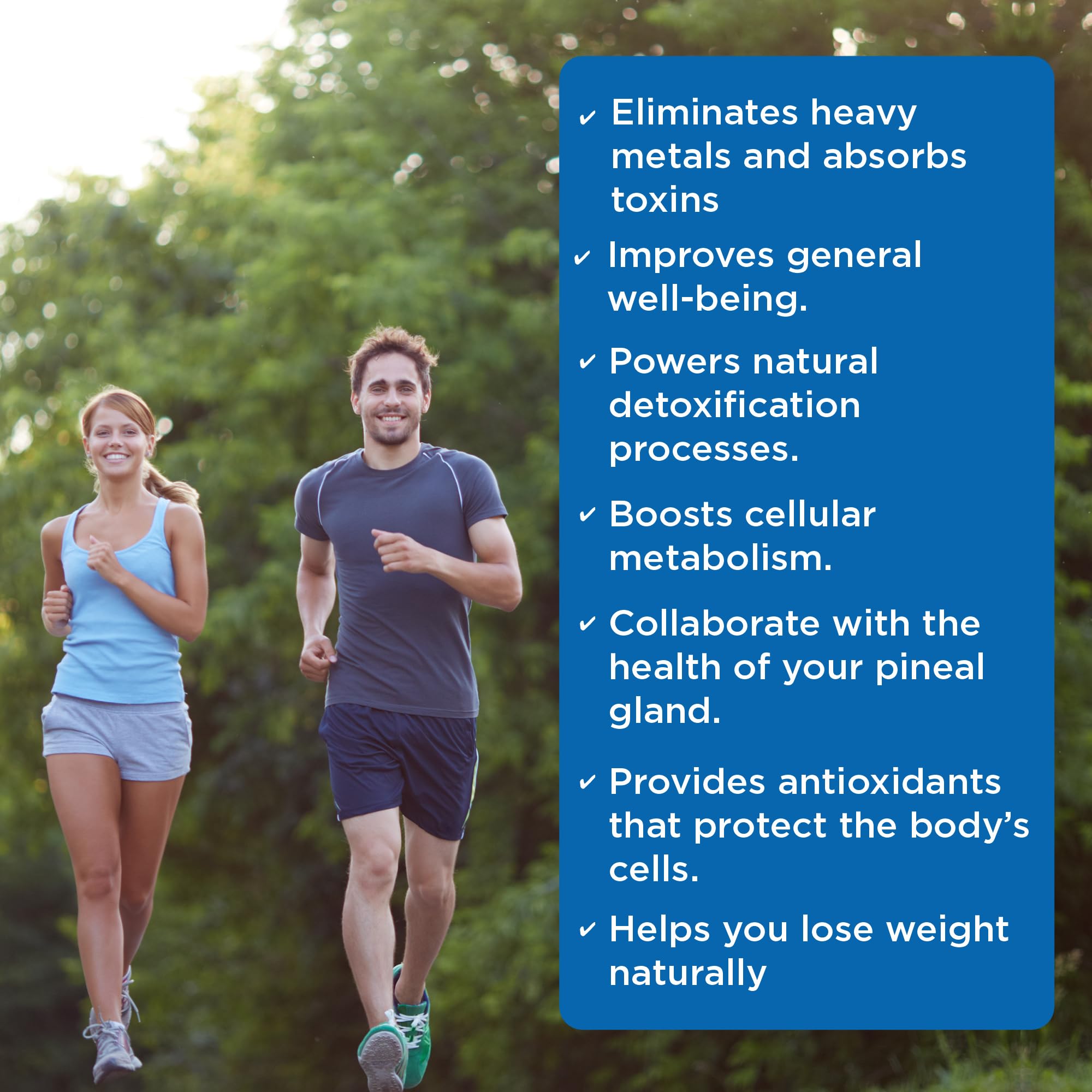 ORMUS Patagonia Argentina Daily dosage guide visual communicates simple detox habit