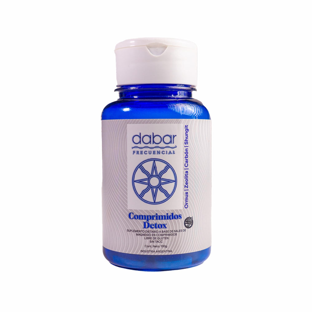 ORMUS Patagonia Argentina Detox Tablets bottle, easy daily detox support