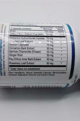 Ortho Molecular 5A Candicid Forte capsules for GI comfort and immune support.