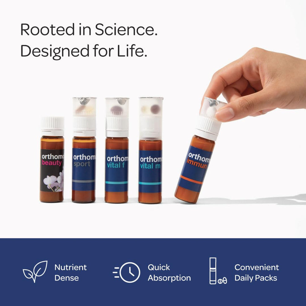 Orthomol Sport energy scene with an athlete after training
