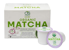 OS Organic Side Greenside Detox Tea ten-pack single-serve cups for daily matcha ritual