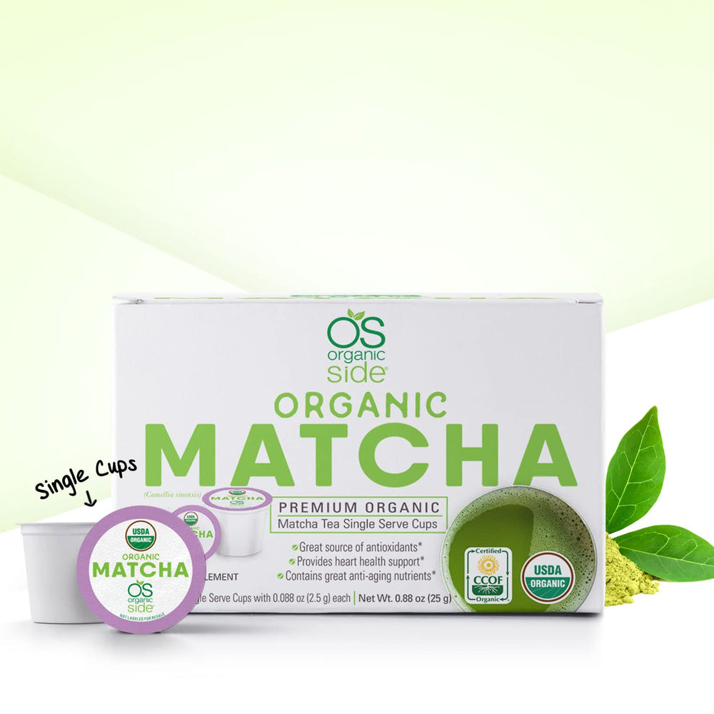 A steaming cup of Greenside Detox Tea ready to enjoy