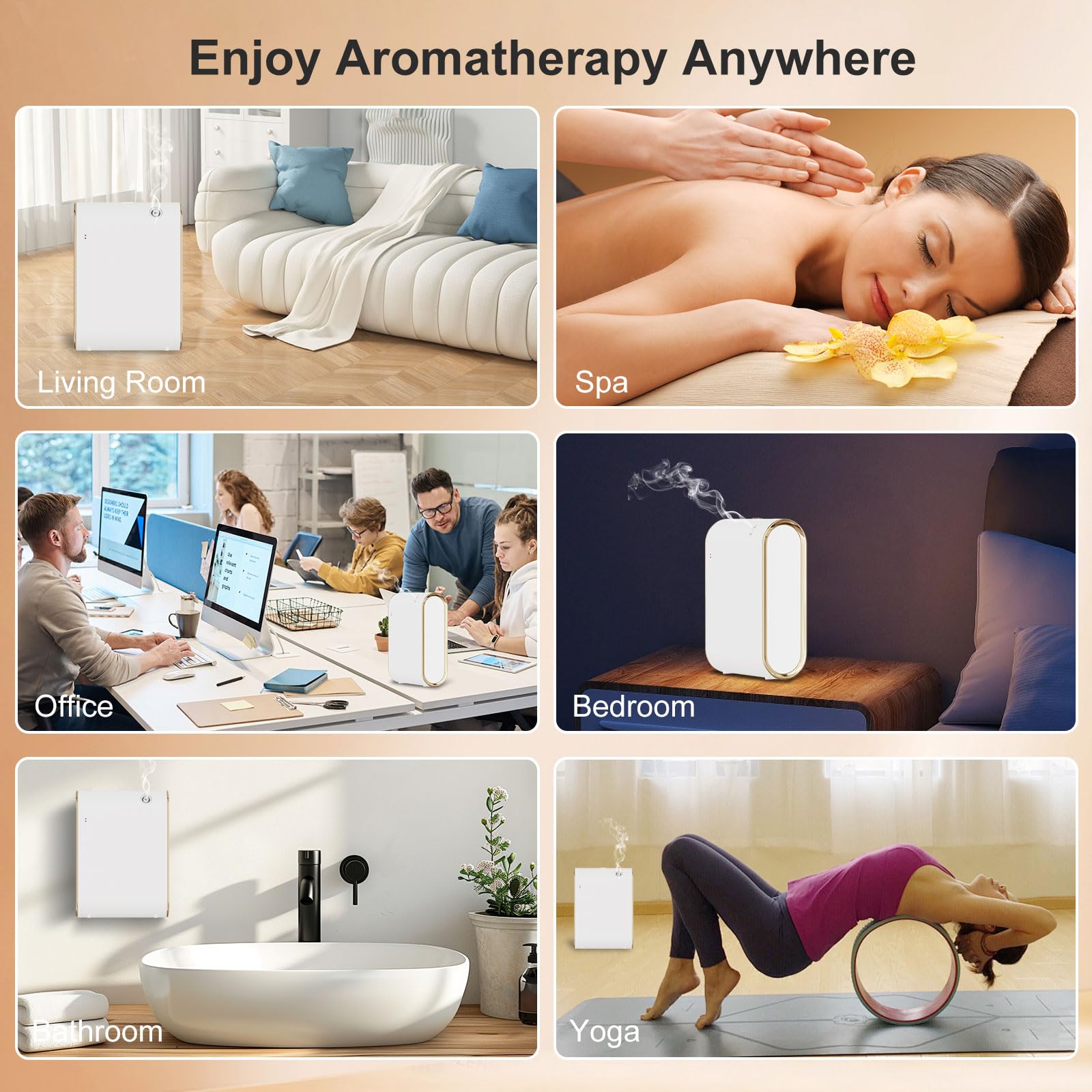 Oscentpro Smart Scent Air Machine oils not included for easy setup