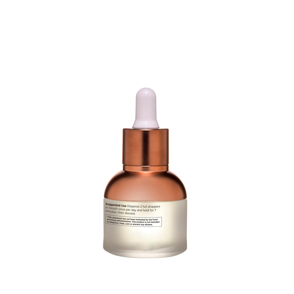 Osmosis Immune Activator routine setup beside a clean mirror.