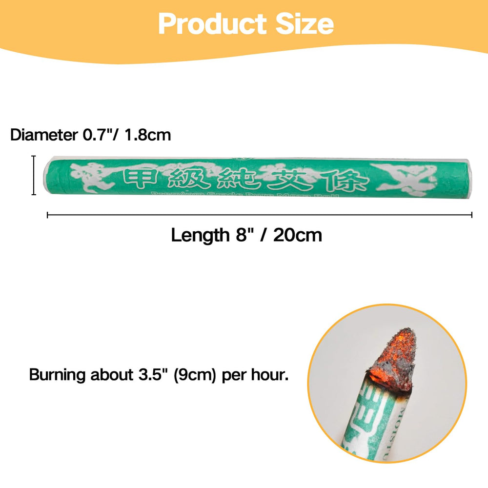 OSPNIEEK Moxa Rolls compatible with common moxibustion tools