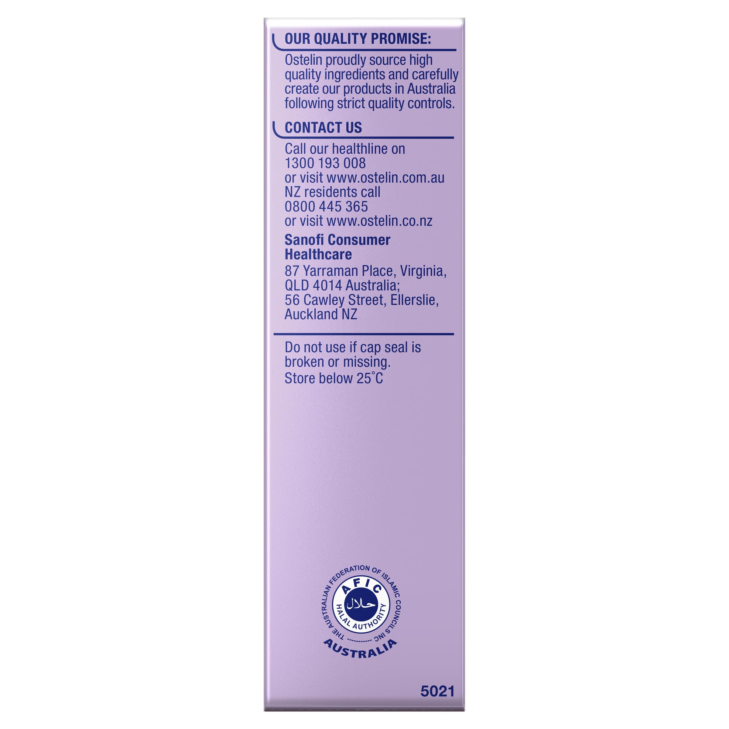 Ostelin Kids Vitamin D Liquid blends easily with drinks.