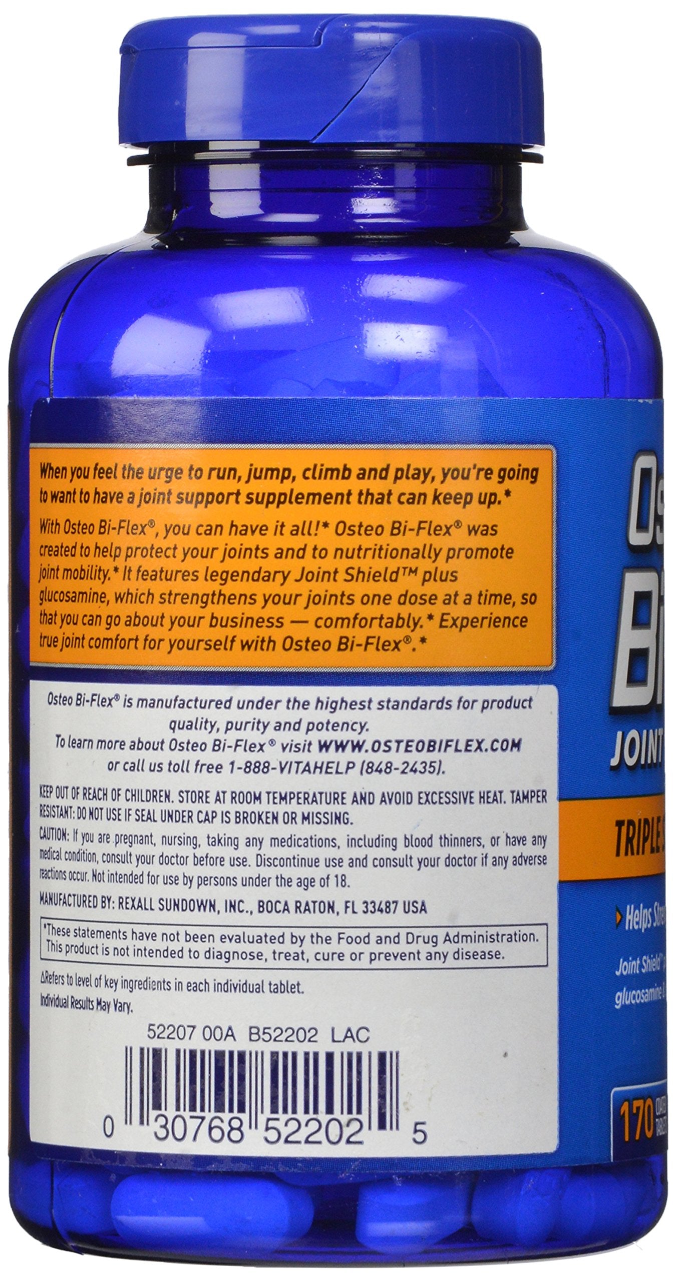 Osteo Bi-Flex 5-LOXIN Advanced AKBA graphic emphasis for joint comfort.