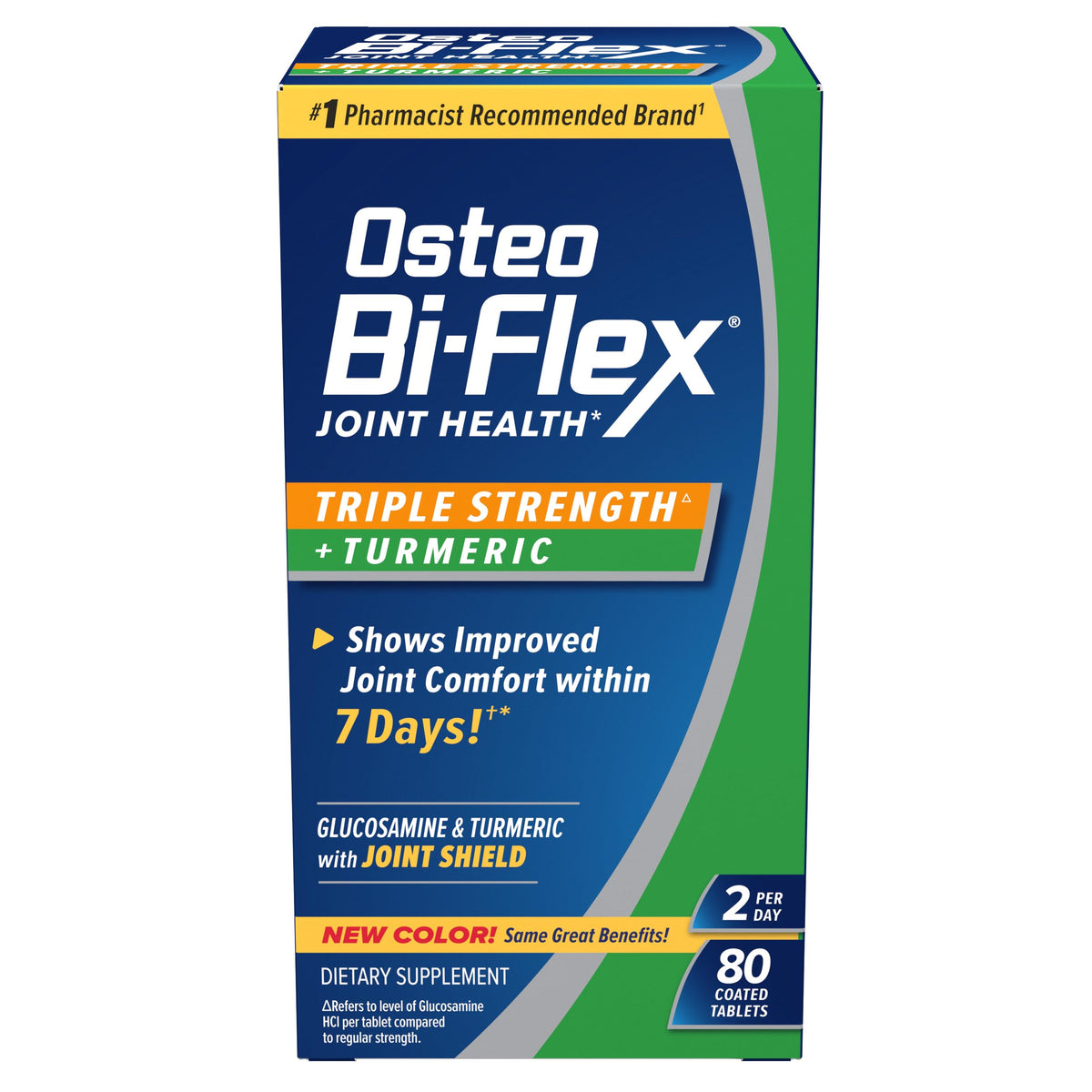 Osteo Bi-Flex triple-strength glucosamine bottle supports daily joint comfort and mobility