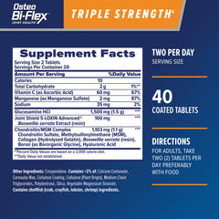 Osteo Bi-Flex Triple Strength tablets for joints