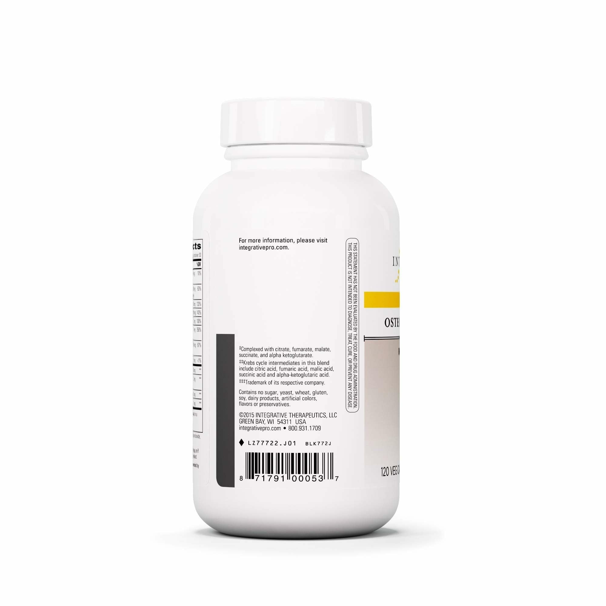 Osteoprime Forte capsules in bottle ready for daily supplementation