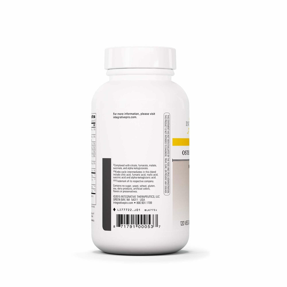 Osteoprime Forte capsules in bottle ready for daily supplementation