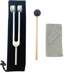 OTURGC 128 Hz tuning fork chest placement with soothing vibration